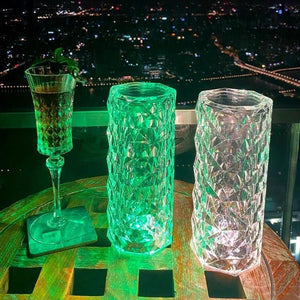 LED Crystal Table Lamp - Urban Glam Home