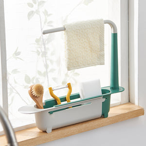 Telescopic Sink Storage Rack - Urban Glam Home