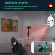 Load image into Gallery viewer, 200W E27 Bulb Surveillance Camera Night Vision Full Color Automatic Human Tracking - Urban Glam Home